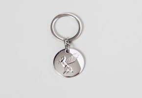 Silver Plated Keyring