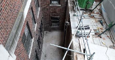 Existing North Lightwell Stairs Removal