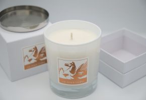 candle with display box