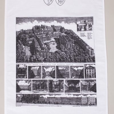 Inner and Middle Temple Tea Towel