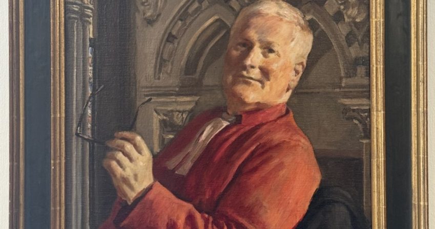 Portrait of the Master of the Temple, Robin Griffith-Jones
