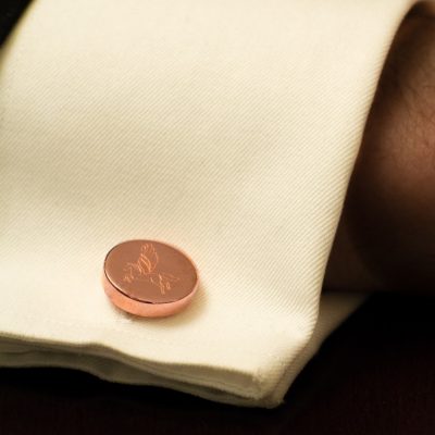 Rose Gold Cufflinks