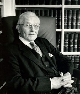 Sir Godfray Le Quesne QC, Treasurer 1989, by Garlinda Birkbeck